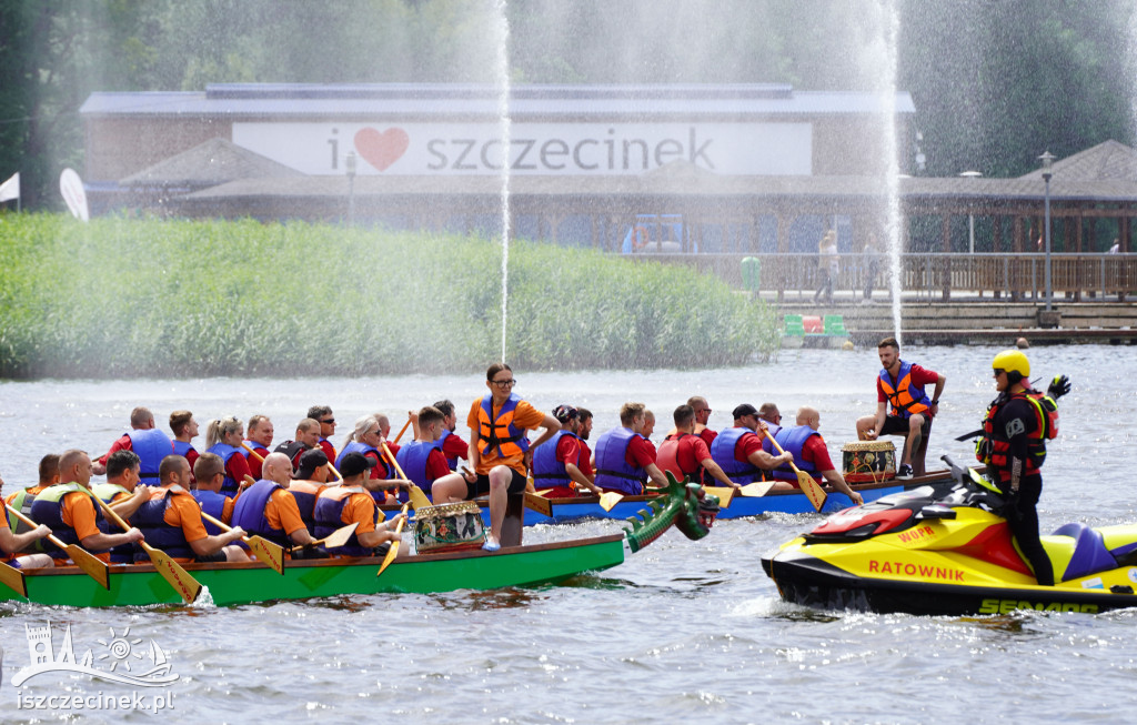 Smocze łodzie wróciły na Trzesiecko. Święto Wody 2025