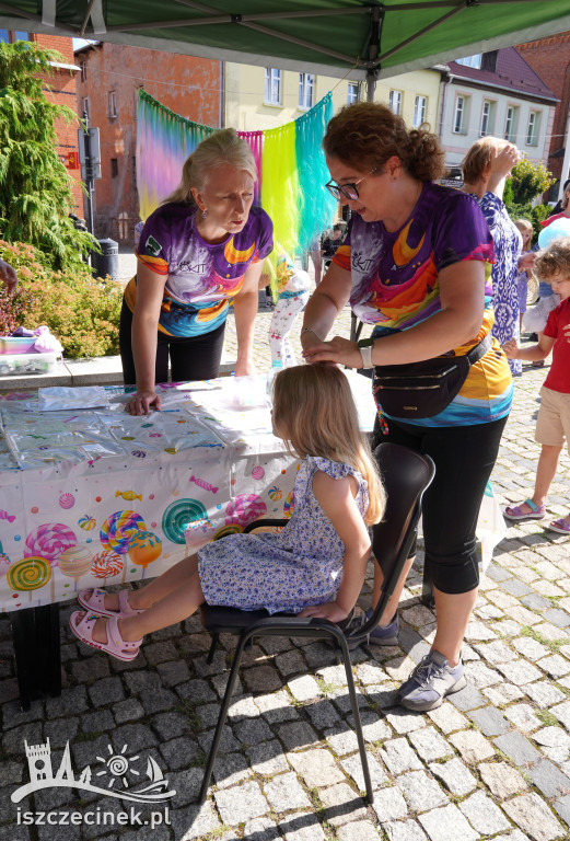 Zakończenie wakacji na Placu Wolności w Barwicach