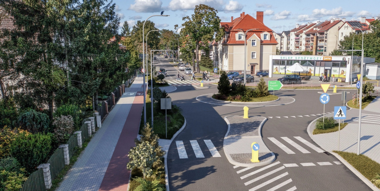 Tak będzie wyglądało nowe rondo na Szczecińskiej