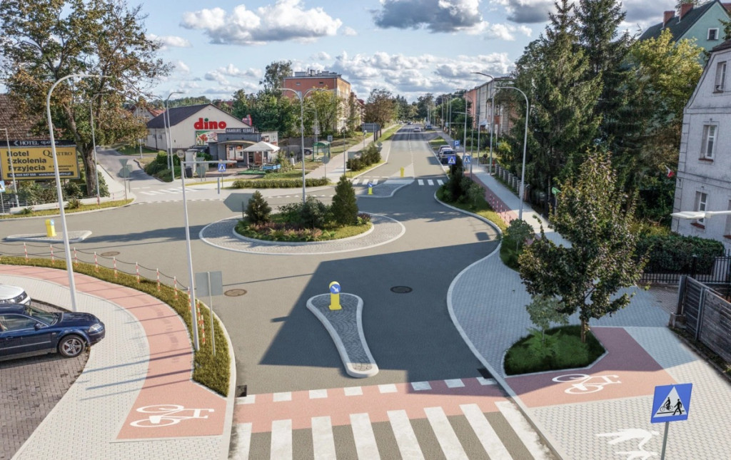 Tak będzie wyglądało nowe rondo na Szczecińskiej