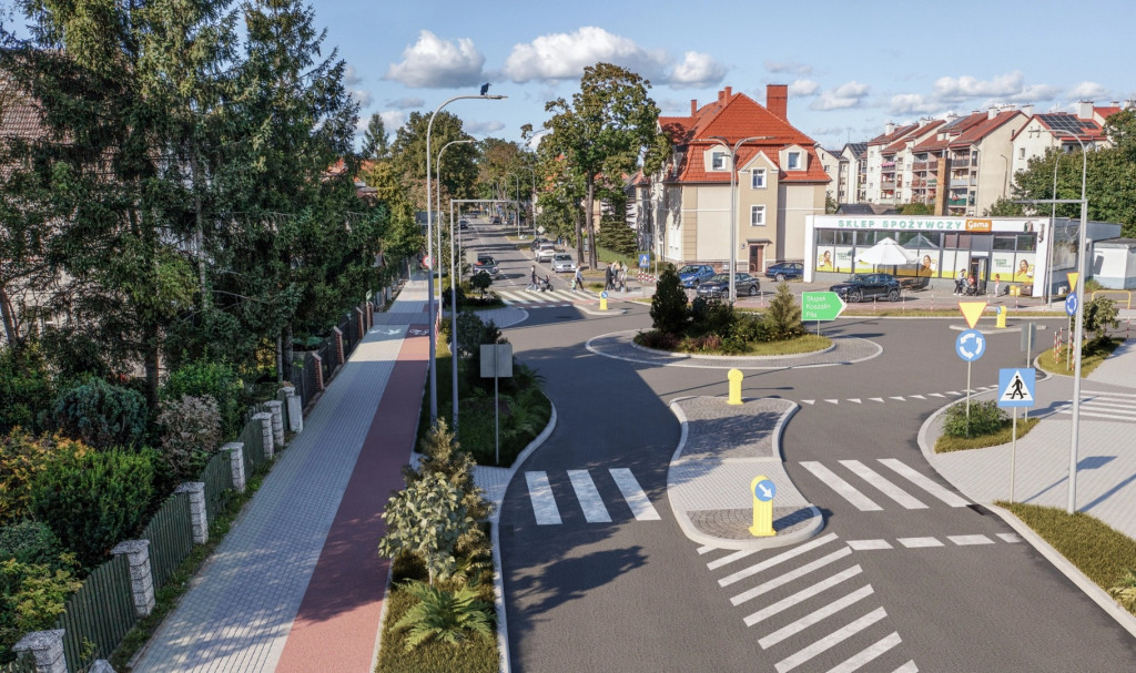 Tak będzie wyglądało nowe rondo na Szczecińskiej