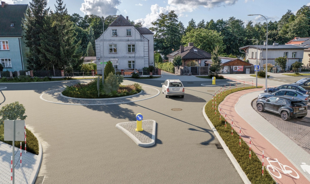 Tak będzie wyglądało nowe rondo na Szczecińskiej