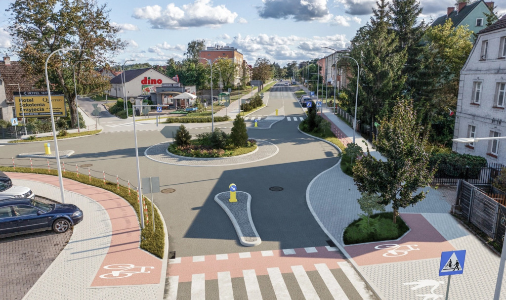 Tak będzie wyglądało nowe rondo na Szczecińskiej