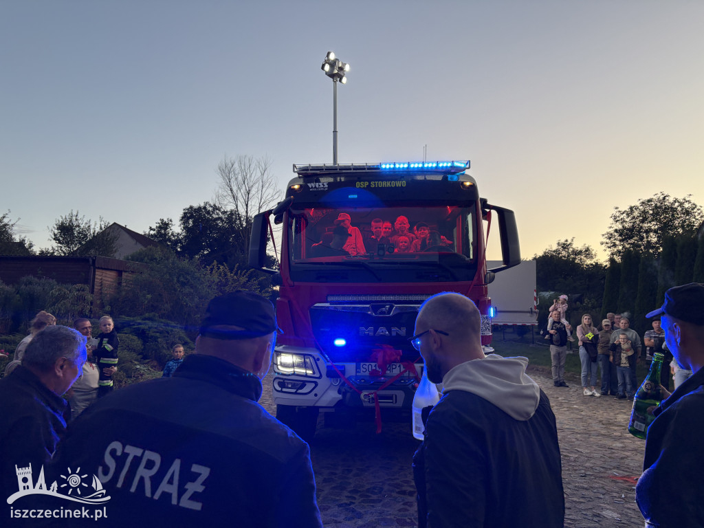 Nowy MAN w OSP Storkowo – pierwsze zdjęcia