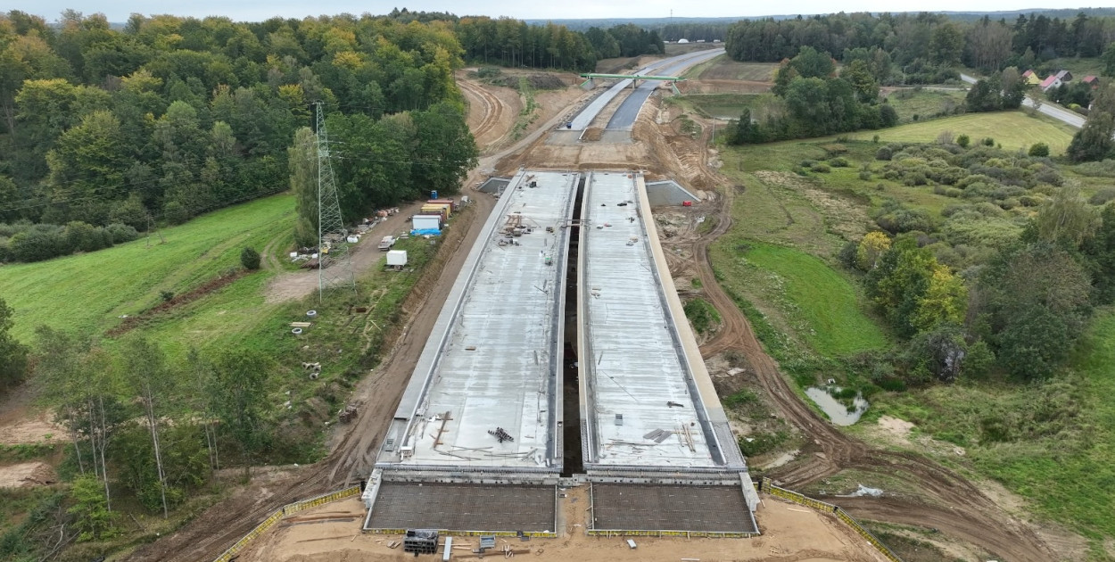 Postęp prac na S11 Bobolice–Szczecinek.