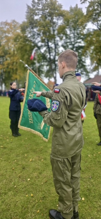 Wojskowy ceremoniał w Białym Borze