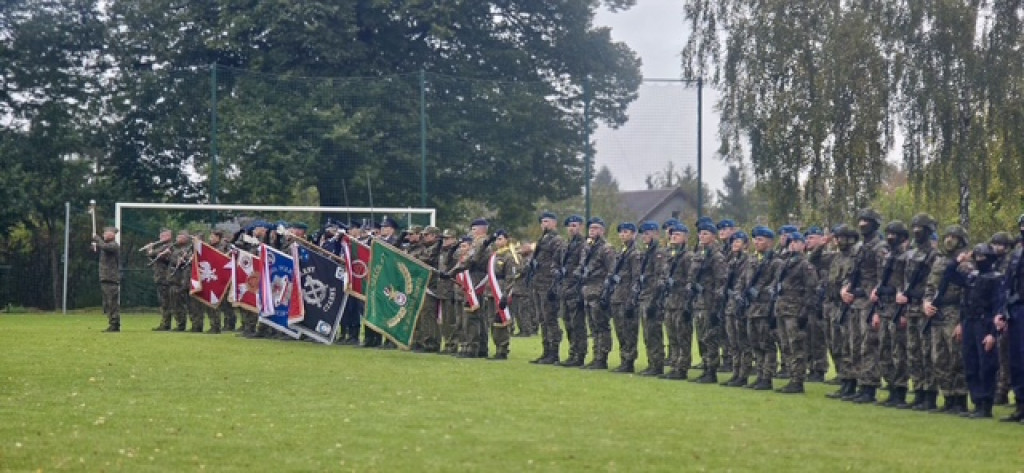 Wojskowy ceremoniał w Białym Borze