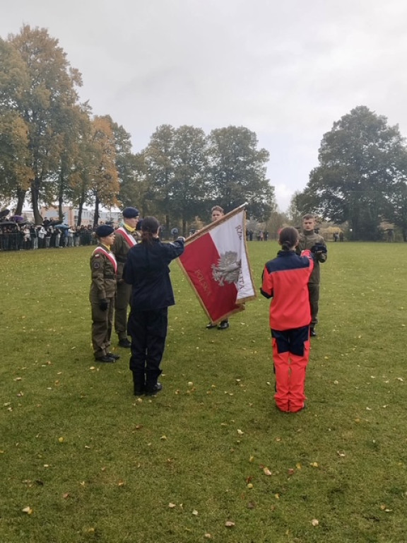 Wojskowy ceremoniał w Białym Borze
