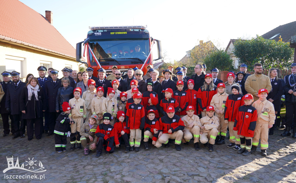 Tak Storkowo świętowało nowy wóz OSP