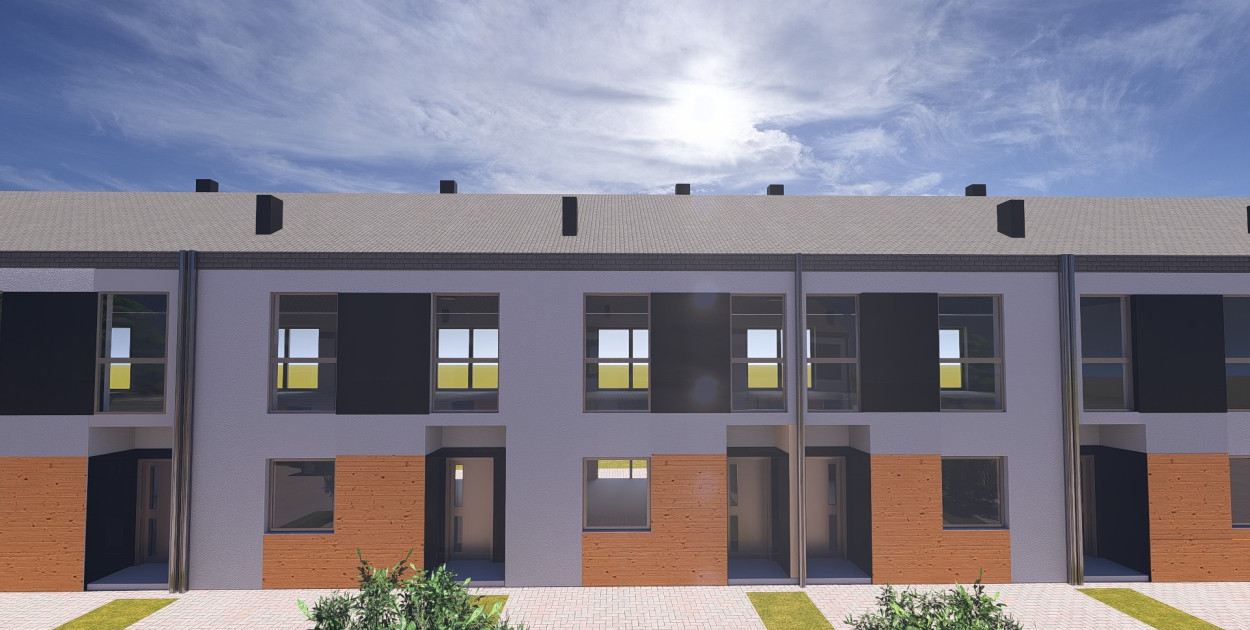 Mieszkania z ogródkami w Turowie.