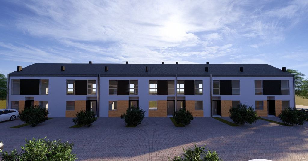 Mieszkania z ogródkami w Turowie.