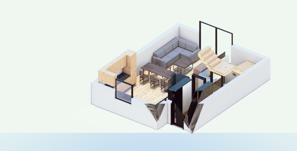 Mieszkania z ogródkami w Turowie.
