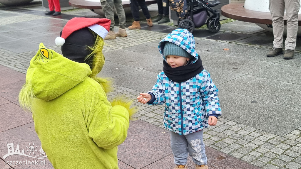 Moto Mikołaje na ulicach Szczecinka