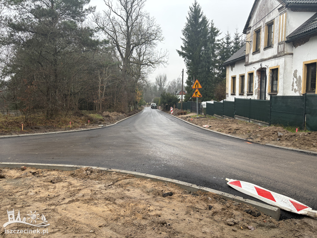 Tak powstaje nowa droga w Sporem