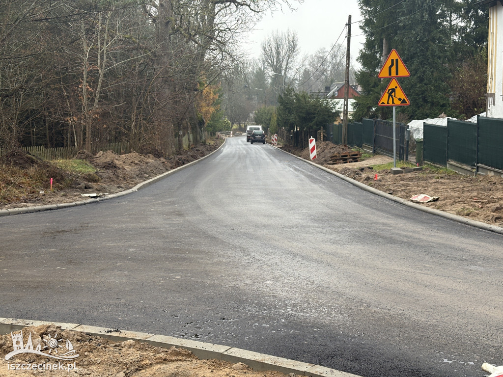 Tak powstaje nowa droga w Sporem