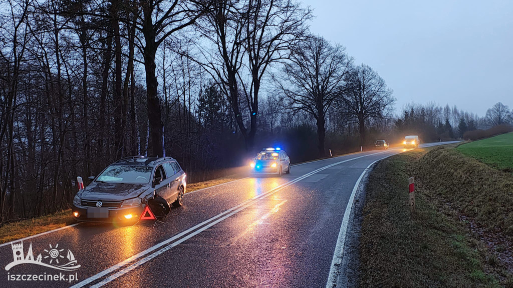 Wyprzedzał ciężarówkę na podwójnej ciągłej