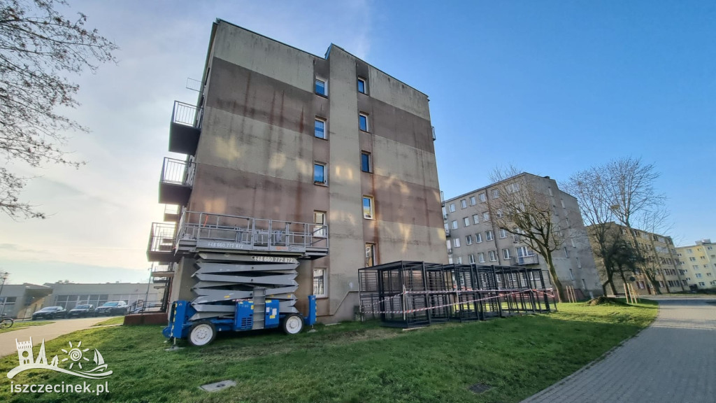 Nowe balkony na blokach SzSM