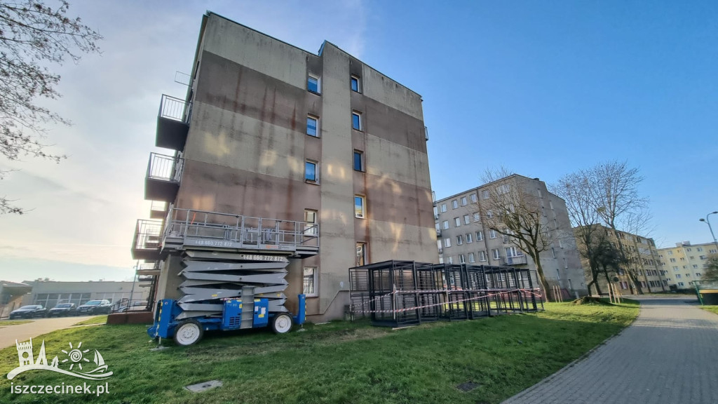 Nowe balkony na blokach SzSM