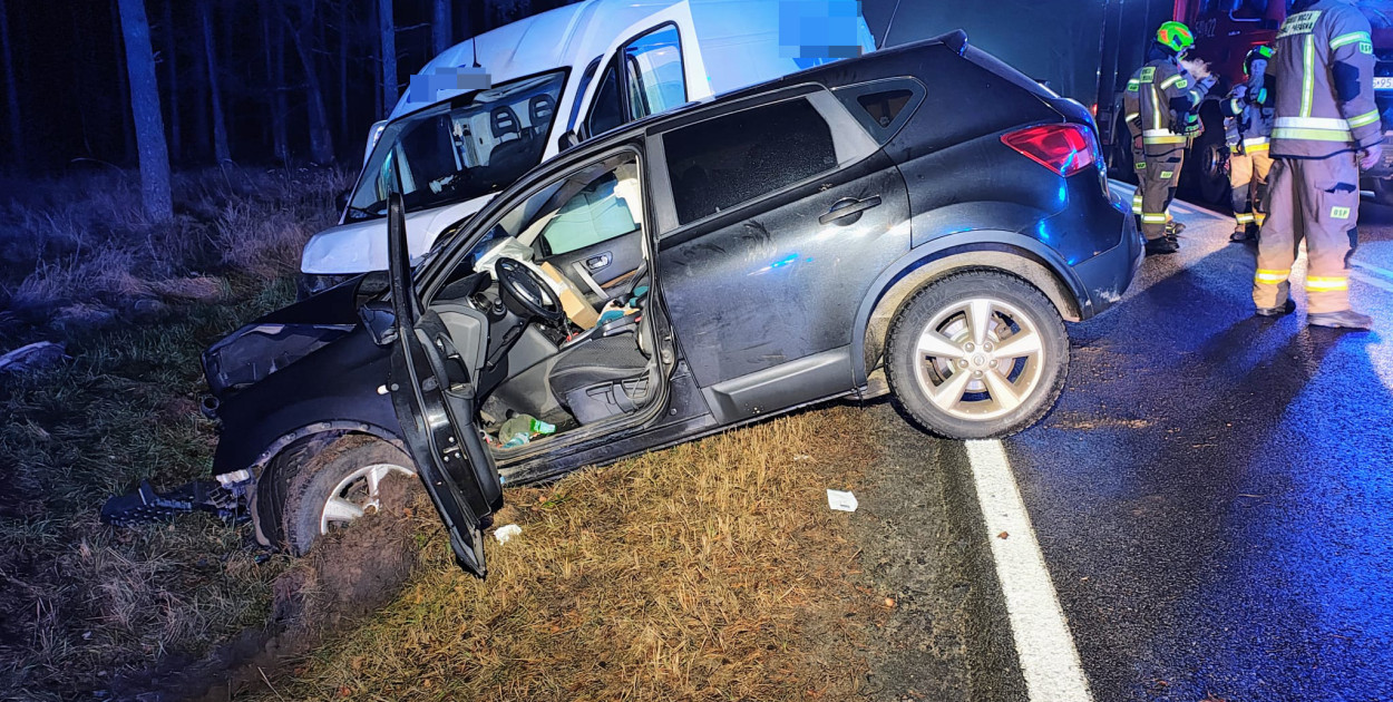 Groźny wypadek na DK20 koło Szczecinka