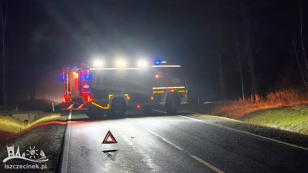 Groźny wypadek na DK20 koło Szczecinka