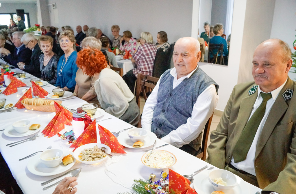 Wspólna Wigilia seniorów w Wierzchowie