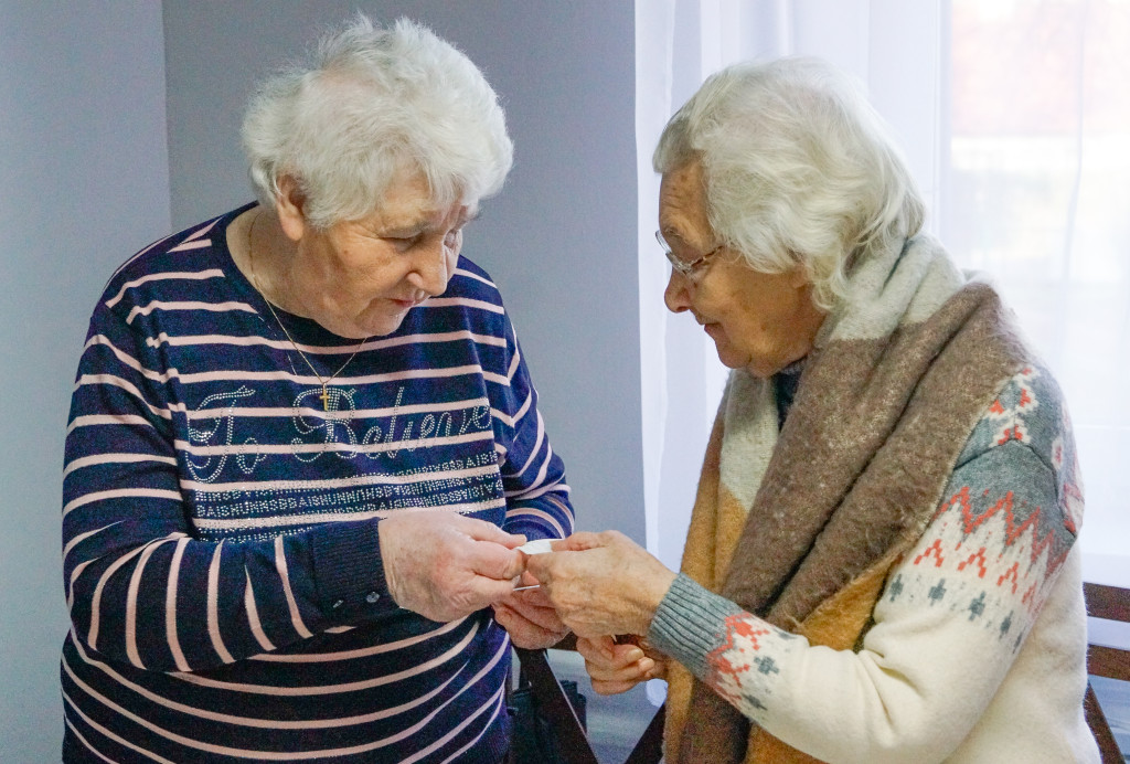 Wspólna Wigilia seniorów w Wierzchowie