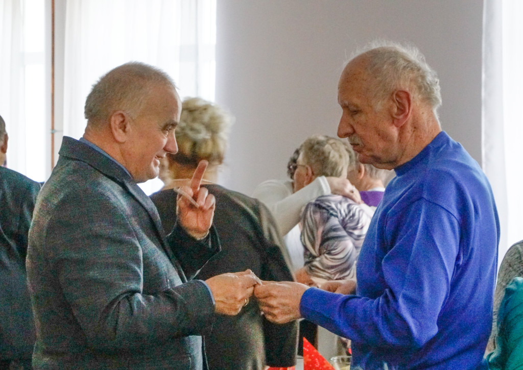 Wspólna Wigilia seniorów w Wierzchowie