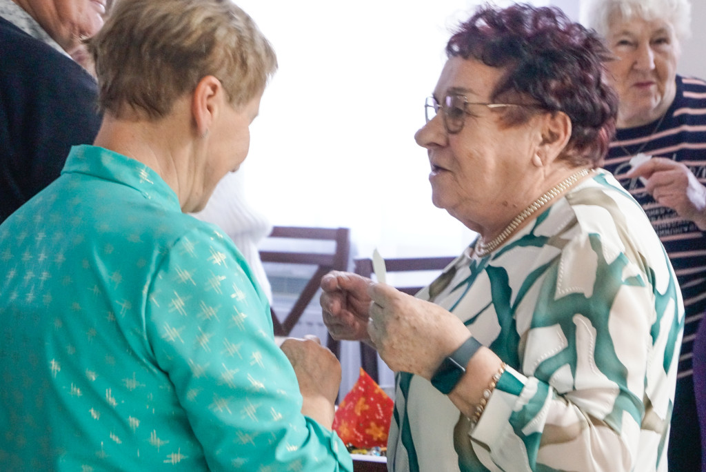 Wspólna Wigilia seniorów w Wierzchowie