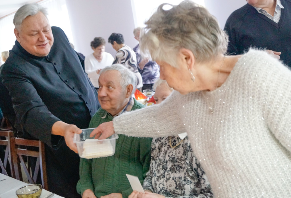 Wspólna Wigilia seniorów w Wierzchowie