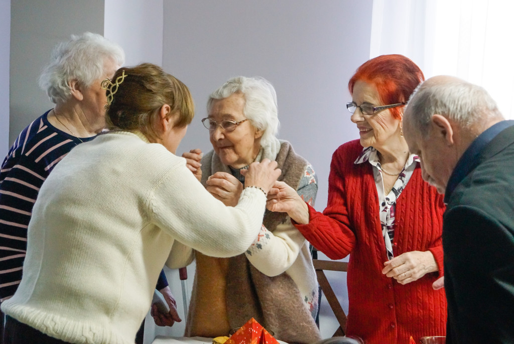 Wspólna Wigilia seniorów w Wierzchowie