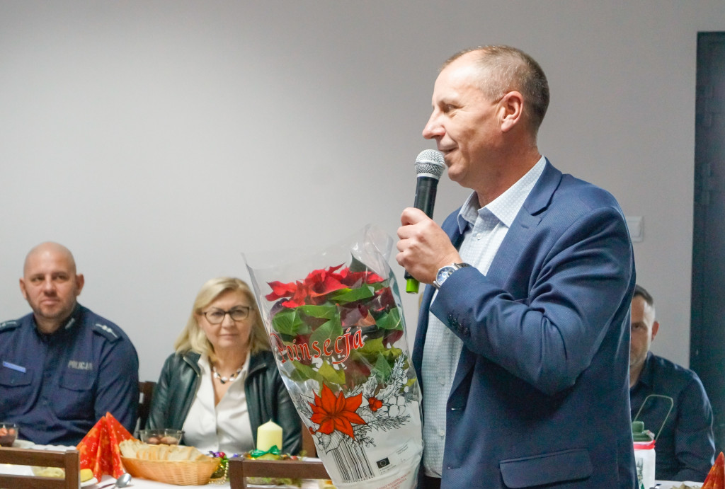 Wspólna Wigilia seniorów w Wierzchowie