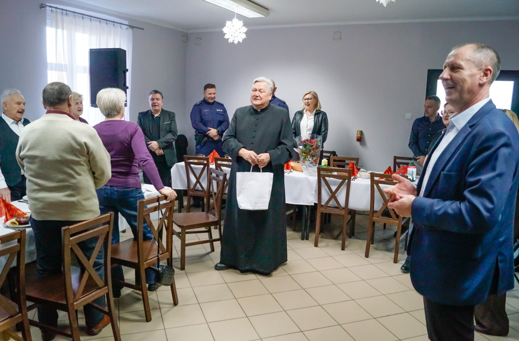 Wspólna Wigilia seniorów w Wierzchowie