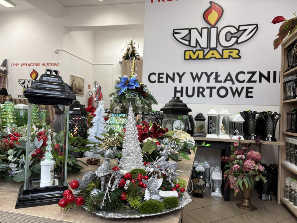 Świąteczne znicze w Szczecinku. Znicz-Mar – ceny hurtowe