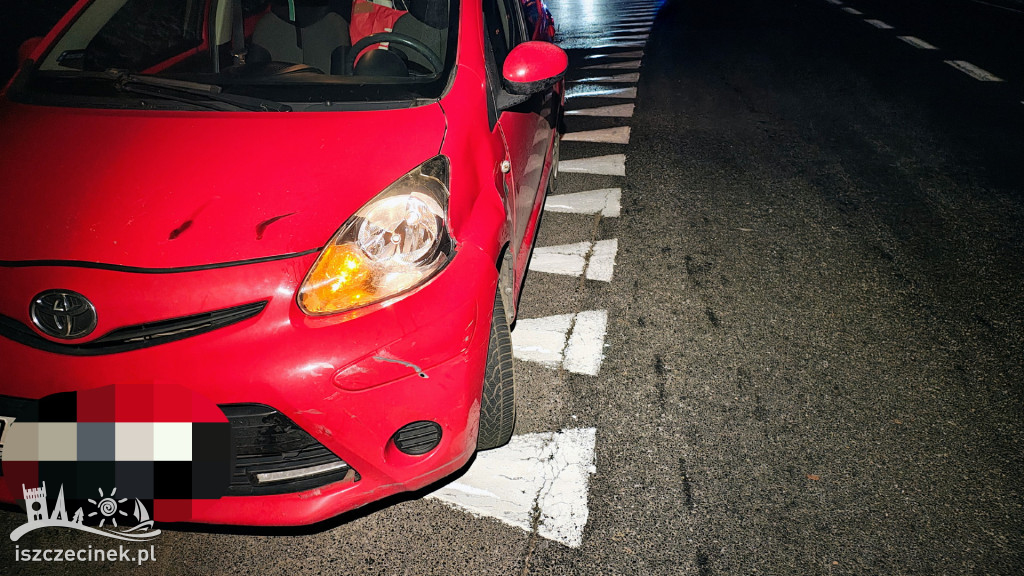 Wypadek na DK20 w Krągach.