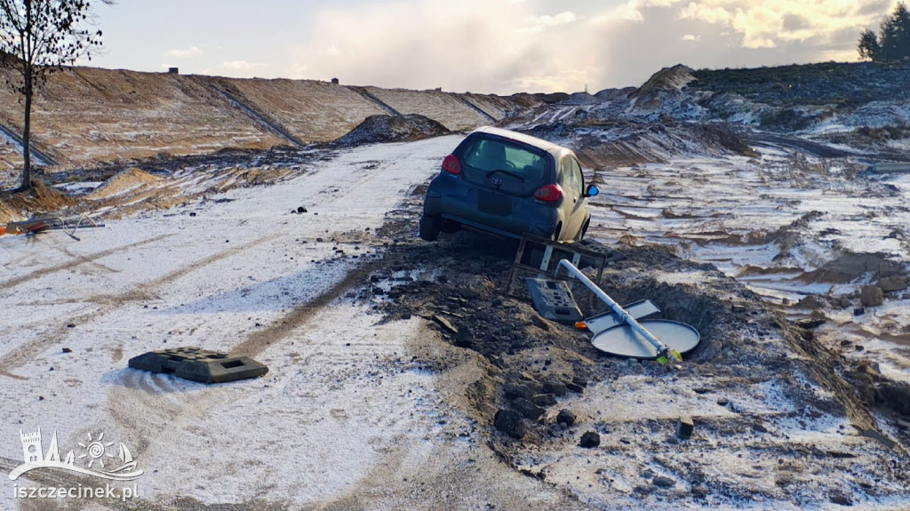 Kolizja na DK11 koło Wierzchowa