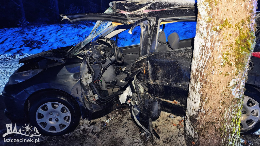 Tragiczny wypadek pod Białym Borem – zdjęcia