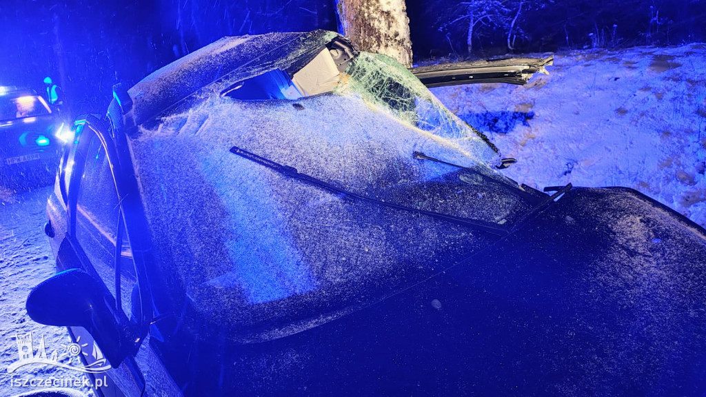 Tragiczny wypadek pod Białym Borem – zdjęcia