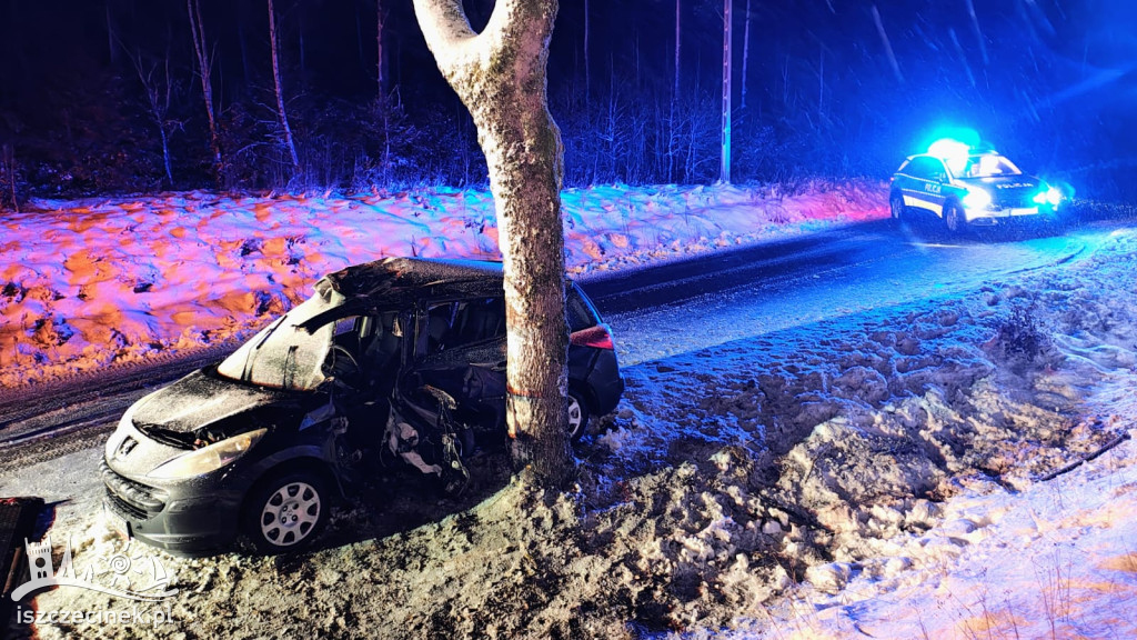 Tragiczny wypadek pod Białym Borem – zdjęcia