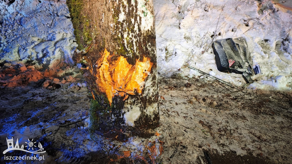 Tragiczny wypadek pod Białym Borem – zdjęcia