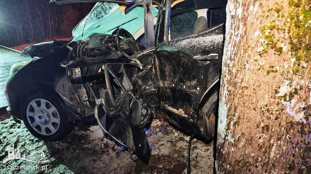 Tragiczny wypadek pod Białym Borem – zdjęcia