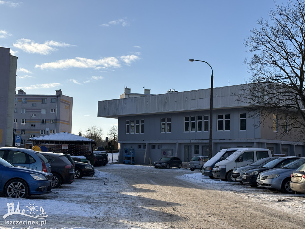 Tak zmienia się pawilon na os. Zachód