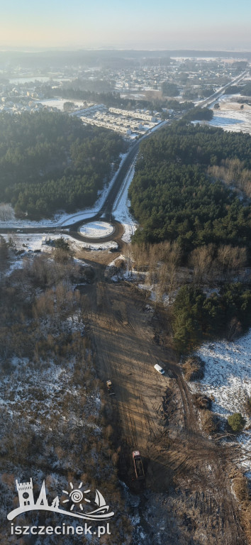 Budowa obwodnicy Szczecinka – z lotu ptaka
