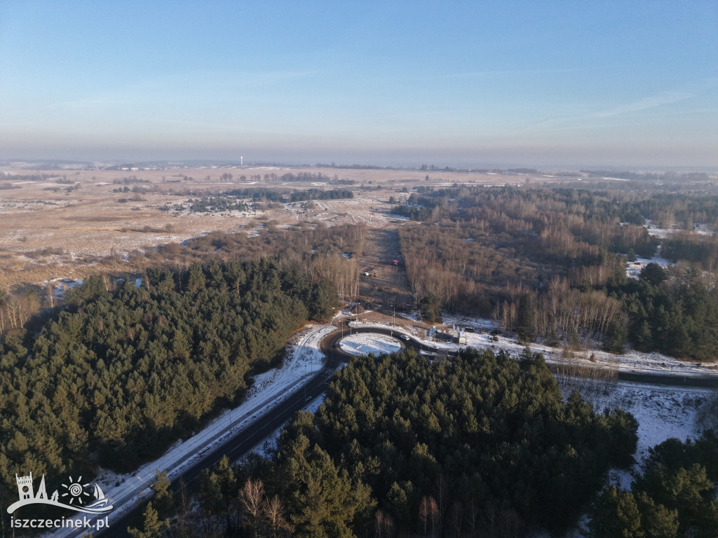 Budowa obwodnicy Szczecinka – z lotu ptaka