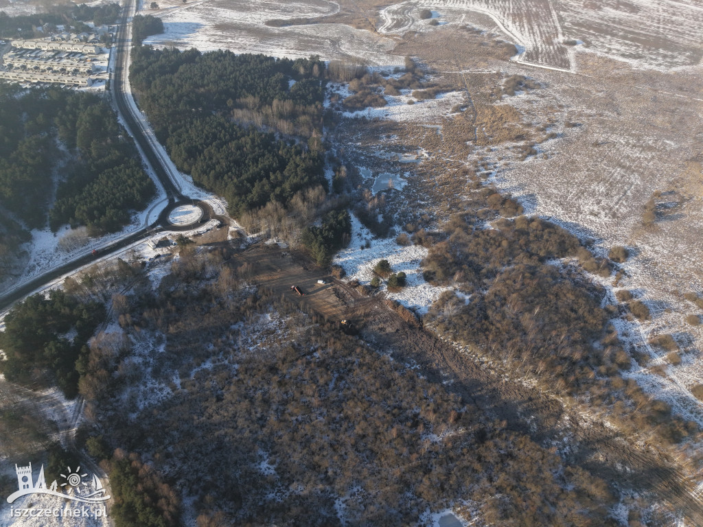Budowa obwodnicy Szczecinka – z lotu ptaka