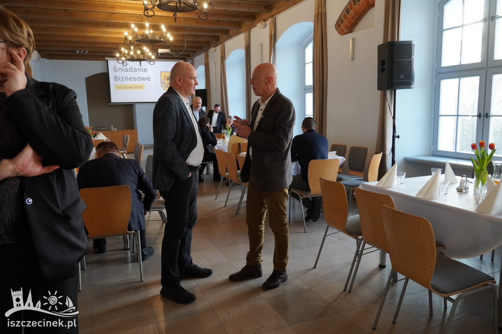 Śniadanie biznesowe w Szczecinku.