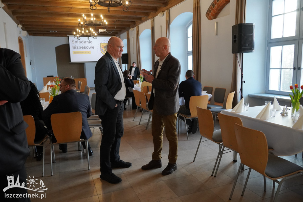Śniadanie biznesowe w Szczecinku.