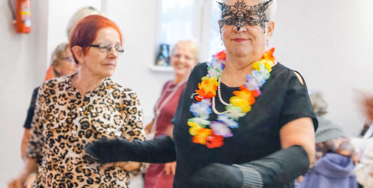 Bal Karnawałowy seniorów w Turowie.