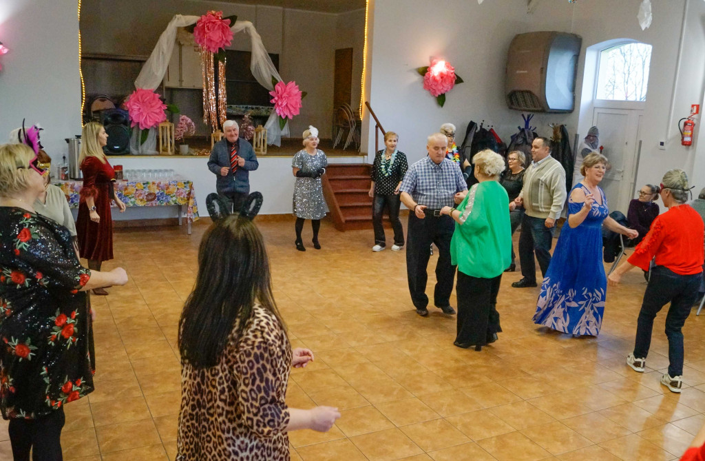 Bal Karnawałowy seniorów w Turowie.