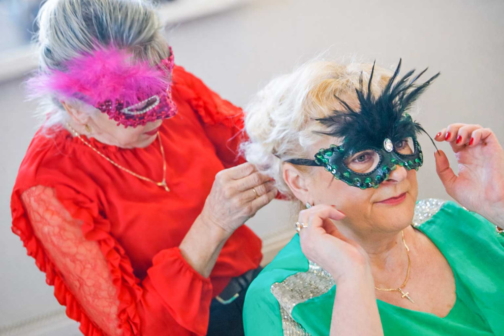 Bal Karnawałowy seniorów w Turowie.