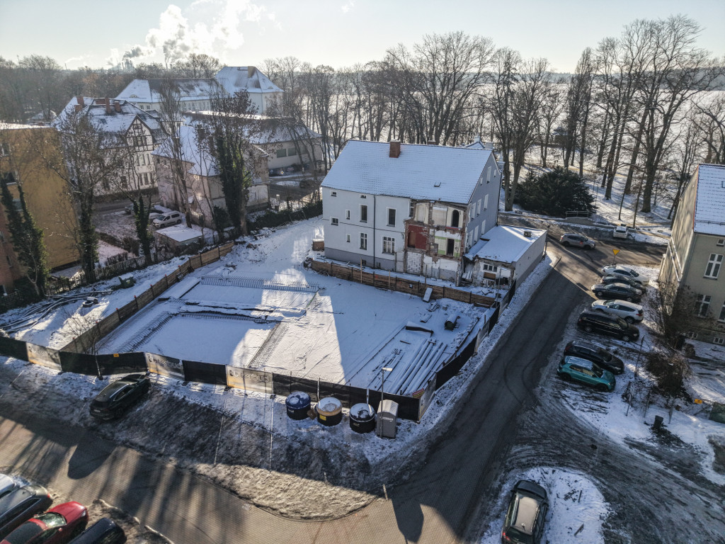 Plac budowy Ordona7 w Szczecinku